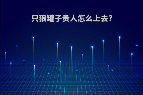 只狼罐子贵人怎么上去?
