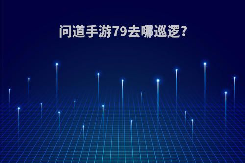问道手游79去哪巡逻?